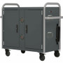 Bretford Manage Cart Dell Network Ready Charging Cart - 2 Shelf - 4 Casters - 34.5" (876.30 mm) Width x 25" (635 mm) Depth x 43" mm) - (Fleet Network)