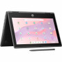 HP B86C8UT#ABL Fortis Flip G1i 11. 6" Touchscreen Convertible - Intel N150 Quad-Core - 16 GB RAM - 128 GB Flash - Windows 11 Pro - Jet Black