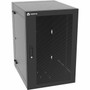 Vertiv VR Rack 19U Server Rack Enclosure | Wall Mount | 914.4x609.6x787.4mm 36x24x31in (HxWxD) | Plexi door | Full depth | rack - Full (Fleet Network)