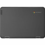 Lenovo 83L40000CF 500e Chromebook Gen 4s - 11. 6" Touchscreen Convertible 2-in-1 - Intel N100 Quad-Core - 4 GB RAM - 64 GB eMMC - ChromeOS - Gray