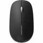 Alogic Echelon USB-C Rechargeable Wireless Mouse - Wireless - Bluetooth/Radio Frequency - 2.40 GHz - Rechargeable - Black - USB Type A (Fleet Network)