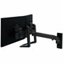 Ergotron Mounting Bow/Pivot for Mounting Arm, Monitor, Display Screen - Dark Gray - 2 Display(s) Supported - 27" Screen Support - lb - (Fleet Network)