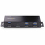 StarTech.com HB31C5A2CME 7-Port Industrial USB 3.2 Gen 2 Hub - 5x USB-A & 2x USB-C 10Gbps - Mountable with Power Adapter & ESD Protection