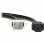 Tripp Lite by Eaton P005-E06 Power Extension Cord - 6 ft Heavy Duty - 15A 120/230V AC - IEC C13 to C14 - Black