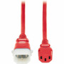 Tripp Lite series P005-E06-ARD-6 Power Extension Cord - For PDU, Computer, Monitor, HDTV, Printer, Server, UPS, Network Device, Rack - (Fleet Network)