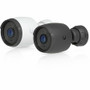 Ubiquiti UVC-G6-BULLET-W G6 8MP 4K Bullet Network Camera - White - 30m Infrared Night Vision - 3840 x 2160 - AI Detection - IP66 Weatherproof