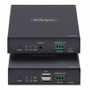 StarTech.com HDMI KVM Extender Over IP Network, 4K 60Hz, Driverless, HDMI and USB Over Ethernet/CAT6, AVoIP, Transmitter/Receiver Kit (Fleet Network)