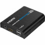 Rocstor TrueReach Video Extender Transmitter And Receiver Extended Range Network HDMI USB Connectivity Transmitter/Receiver RJ-45 Ft In Mm Y10G019-B1