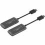 Rocstor Y10G009-B2 TrueReach Mini Portable HDMI Wireless Extender - 4K@60Hz - 65ft - 20M Range - 2x USB - Black