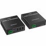 Rocstor TrueReach USB Extender - 2 x Network (RJ-45) - 7 x USB - 295.28 ft (90000 mm) Extended Range - Black (Fleet Network)
