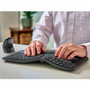 Kinesis KB150P-TAC mWave Mechanical Keyboard - Wired/Wireless Bluetooth - Compact Split Layout - 12 Hot Keys - Backlit