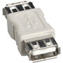 Black Box Gender Changer - USB Type A Female to Type A Female - 1 x 4-pin Type A USB Female - 1 x 4-pin Type A USB Female (Fleet Network)