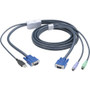 Black Box USB KVM Coaxial Cable - 16 ft USB KVM Cable (Fleet Network)