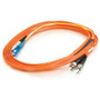 C2G Mode Conditioning Fiber Patch Cable - 3.3 ft Fiber Optic Network Cable - First End: 2 x SC Network - Male - Second End: 2 x ST - - (27000)