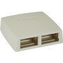 Black Box GigaStation2 Mounting Box - White  - Thermoplastic (Fleet Network)