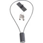 Chief PL-4 RPA Series Projector Cable Lock - Aluminum (Fleet Network)