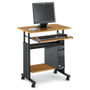 Safco Adjustable Height Side Workstation - Rectangle Top - Height Adjustable - 29" (736.60 mm) to 4" (101.60 mm), 34" (863.60 mm) - x (Fleet Network)