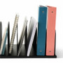 Safco Mesh Desk Organizers - 8 Compartment(s) - Compartment Size : 2" (50.80 mm) - 8.3" (209.55 mm) Height x 19.3" (488.95 mm) Width x (3253BL)