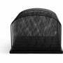 Safco Mesh Desk Organizers - 5 Compartment(s) - Compartment Size : 2" (50.80 mm) - 8.3" (209.55 mm) Height x 12.5" (317.50 mm) Width x (3256BL)