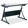 Safco PlanMaster Adjustable Drafting Table Base - Black Base - Height Adjustable - 29.5" (749.30 mm) to 37.5" (952.50 mm) Adjustment - (Fleet Network)