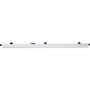 Safco Aluminum Hanging Clamps - 36" (914.40 mm) Length x 37.75" (958.85 mm) Width - 1" (25.40 mm) Size Capacity - 100 Sheet Capacity - (Fleet Network)