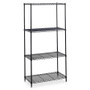 Safco Industrial Wire Shelving - 36" (914.40 mm) Width x 24" (609.60 mm) Depth - 4 x Shelf(ves) - 2500 lb (1133980.93 g) Load Capacity (Fleet Network)