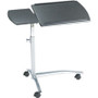 Mayline 950 Laptop Caddy - Rectangle Top - Adjustable Height - 27" (685.80 mm) to 38" (965.20 mm) Adjustment - 15" (381 mm) Table Top (950ANT)