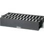 Panduit Cable Manager - Cable Manager - Black - Acrylonitrile Butadiene Styrene (ABS), Polyvinyl Chloride (PVC) - 1 Pack (Fleet Network)