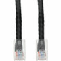 AddOn 7ft Black CAT 5E PVC Ethernet Cable Non-Booted RJ-45 M/M - 7 ft (2.13 m) Category 5e Network Cable for Patch Panel, Hub, Switch, (Fleet Network)