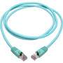 Tripp Lite Cat6a STP Shielded Patch Cable 5 Ft RJ45 To Flexible Lead For Network Device Switch POS Category Series M N262-005-AQ