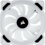 Corsair LL120 RGB Dual Light Loop White PWM LED Fan Single Pack Diameter Maximum CFM Mm CO-9050091-WW