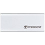 Transcend ESD240C 240 GB Portable Solid State Drive - External - SATA - Silver - USB 3.1 Type C (TS240GESD240C)