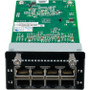 Advantech NMC-0806-000110E 8-Port 1GbE RJ45 Expansion Module with Advanced LAN Bypass - Gigabit Ethernet - 1000Base-T - Twisted Pair