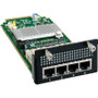 Advantech NMC-0121-000110E 4-Port Gigabit Ethernet RJ45 Module with Advanced LAN Bypass - 1000Base-T Twisted Pair