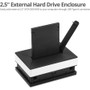 SIIG External USB 3.0 Drive Dock With UASP Support For One HDD Or SSD In A Compact Black Enclosure Interface Supported Total Host Bay X JU-SA0V11-S1