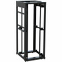 Middle Atlantic SNE Rack Frame - For Networking - 42U Rack Height32.48" (824.99 mm) Rack Depth - Floor Standing Open Frame - Black - (Fleet Network)