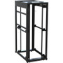 Middle Atlantic Rack Cabinet - For Networking - 42U Rack Height - 4 Post - Black - Steel (Fleet Network)