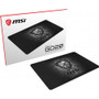 MSI AGILITYGD20 Micro-Textured Gaming Mouse Pad - 220 x 320mm - 5mm Thick - Black - Natural Rubber Base