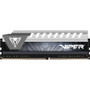 Patriot Memory Viper Elite Series DDR4 32GB 2666 MHz Dual Kit (Black/Grey) - For Desktop PC - 32 GB (2 x 16GB) - DDR4-2666/PC4-21300 - (PVE432G266C6KGY)