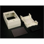 Wiremold Device Magnetic Deep Box - Ivory - 1-gang - Ivory - Polyvinyl Chloride (PVC) (Fleet Network)