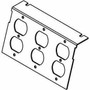 Wiremold AC Series Communication Plate - Gray (Fleet Network)