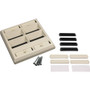 Wiremold CM Double-Gang Angled Faceplate - 2-gang - Ivory - Plastic (Fleet Network)