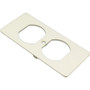 Wiremold 5500 Duplex Recptacle Faceplate Fitting - Gray (Fleet Network)