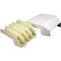 Wiremold 5500 Transition Fitting - Raceway Transition Fitting - Ivory - Polyvinyl Chloride (PVC) - 1 Pack (Fleet Network)