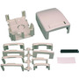 Wiremold TracJack Data Box - 2-gang - Ivory (Fleet Network)