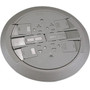 Wiremold RC4 Multi-Service Poke-Thru Finish Flange and Slide Holder Assembly - Poke-Thru Device Finish Flange/Slide Holder Assembly (Fleet Network)