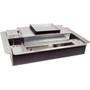 Wiremold RFB2S-FC Resource RFB Series Fire Classified 2-Gang Floor Box - 2-gang - Gray (Fleet Network)