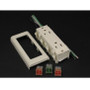 Wiremold 2400 15A Duplex Receptacle Fitting - 15 A (V2427GA)