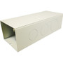 Wiremold Connector Fitting - Cable Raceway Connector Fitting - Ivory - Steel (Fleet Network)