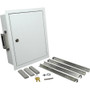 Wiremold WAPE Mounting Box for Wireless Access Point - Black - Aluminum, Plastic (Fleet Network)